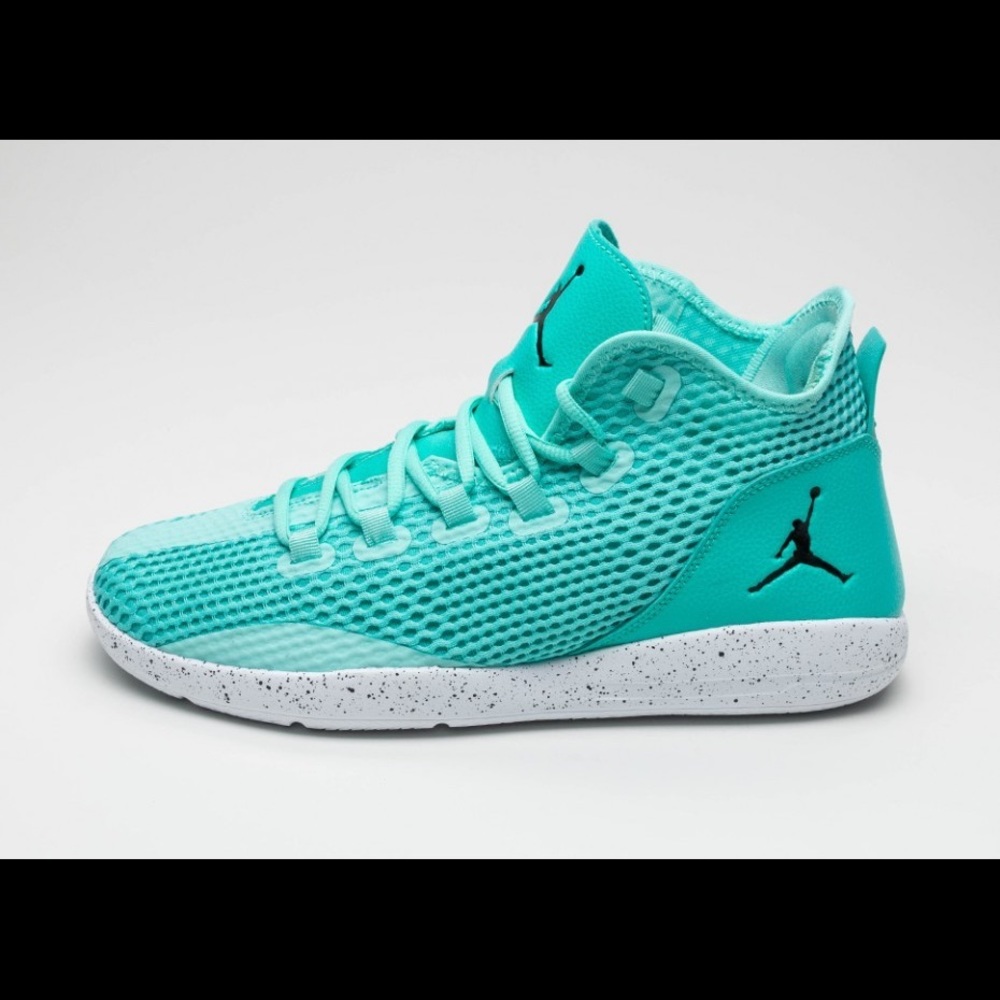 Men’s Teal Jordan High Tops